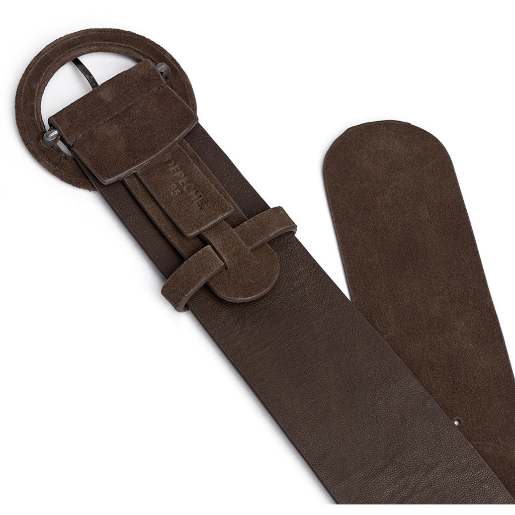 DEPECHE Suede belt Belts 217 Deer