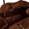 DEPECHE Suede shopper Shopper 014 Cognac