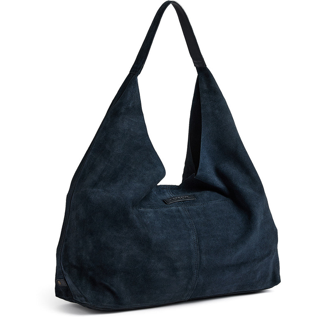 DEPECHE Suede shopper Shoulderbag / Handbag 031 Ocean
