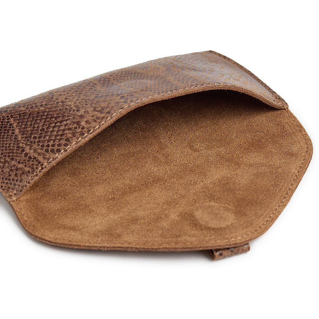 DEPECHE Sunglass cover Accessories 289 Camel Snake