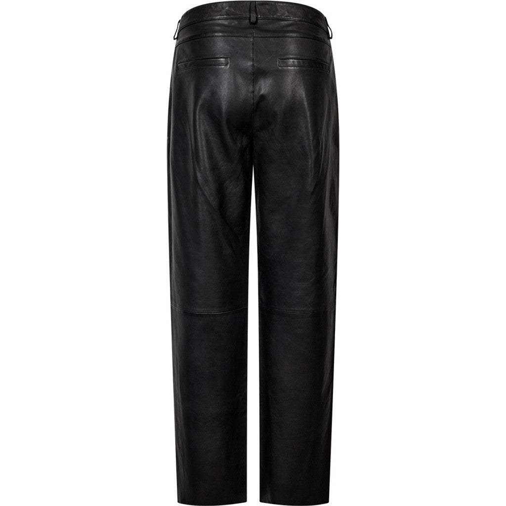 Depeche leather wear Talli MW Straight Leg Full Length Pant Pants 099 Black