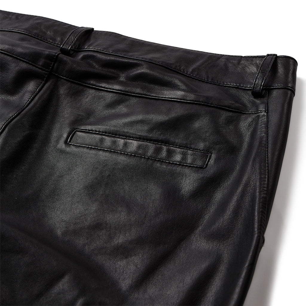 Depeche leather wear Talli MW Straight Leg Full Length Pant Pants 099 Black
