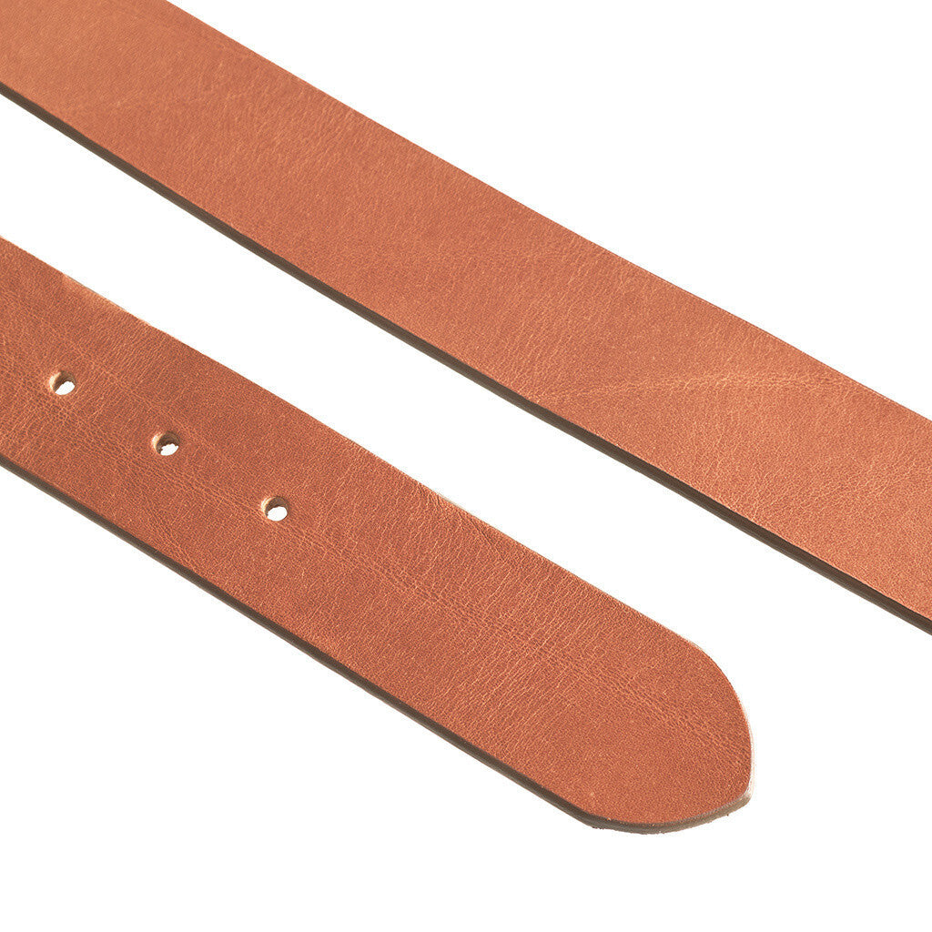 DEPECHE Timeless belt Belts 040 Dark cognac