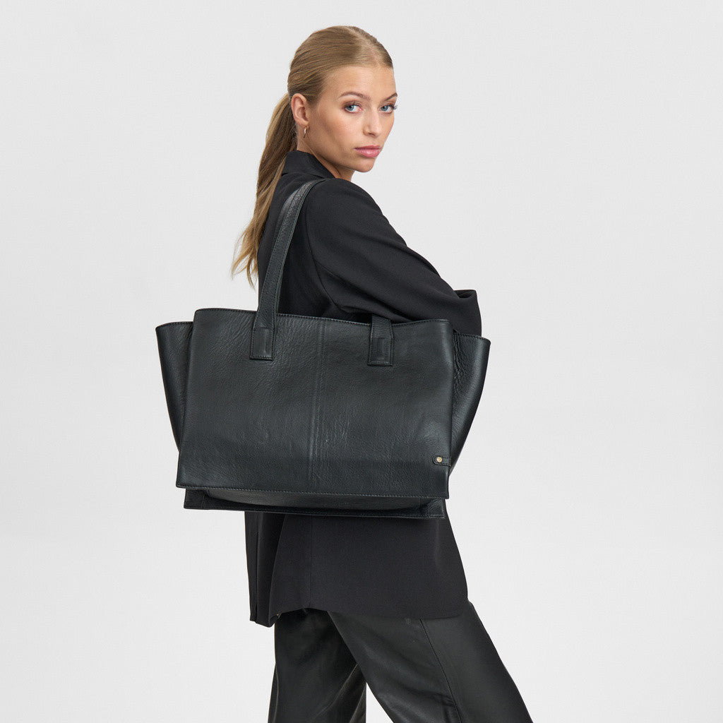 DEPECHE Timeless shopper Shopper 099 Black (Nero)