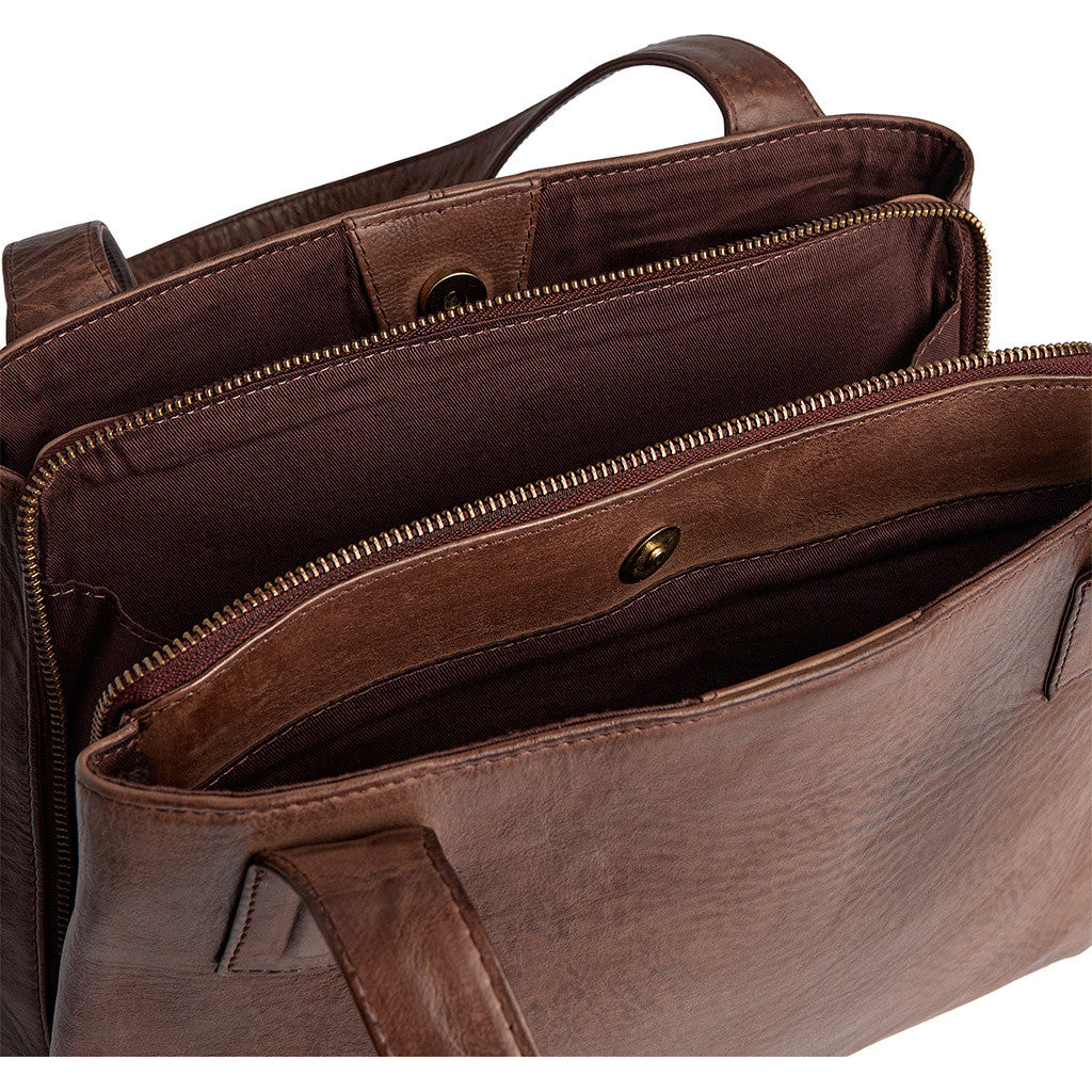 DEPECHE Timeless shoulderbag Shoulderbag / Handbag 133 Brandy