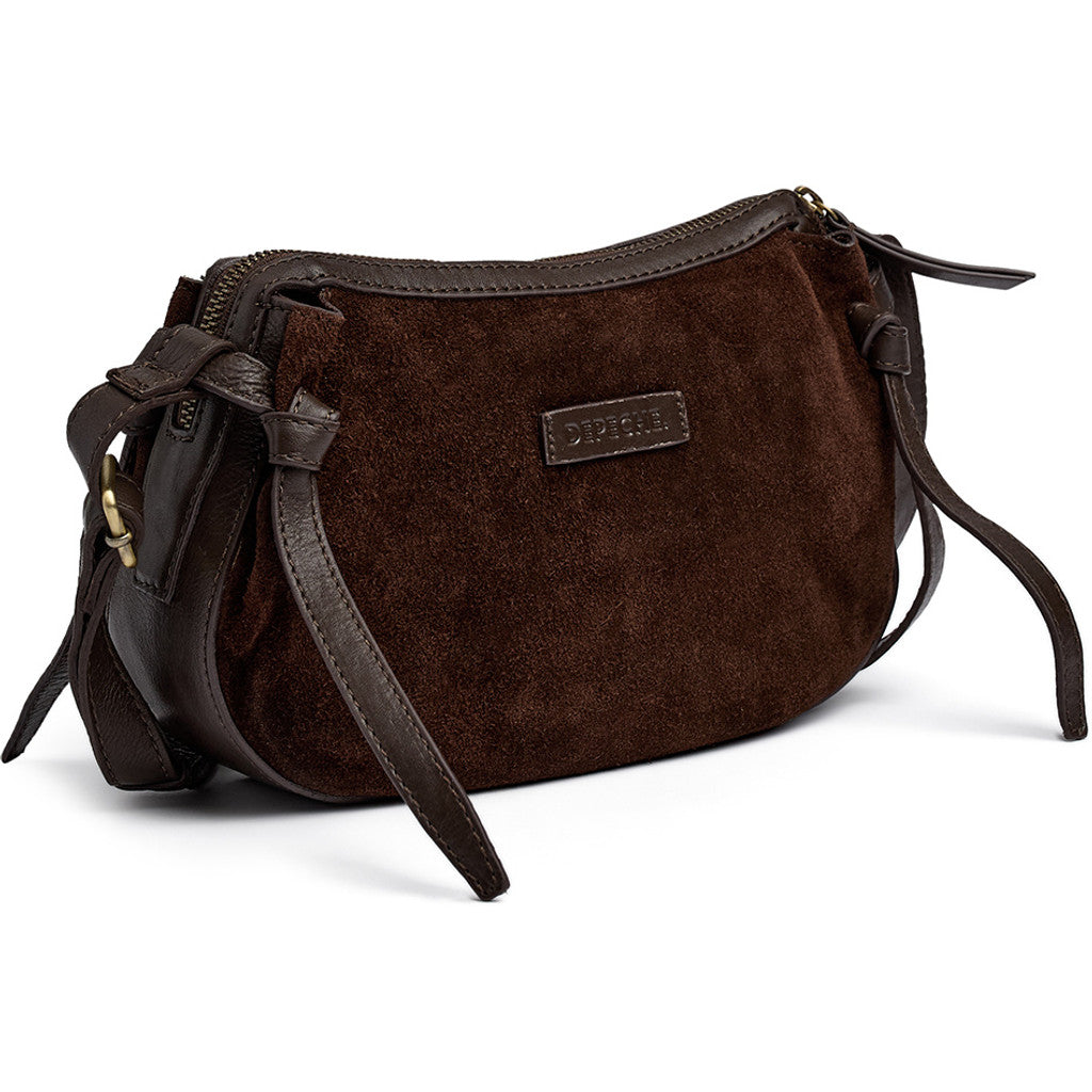 DEPECHE Timeless suede crossover Cross over 008 Chocolate