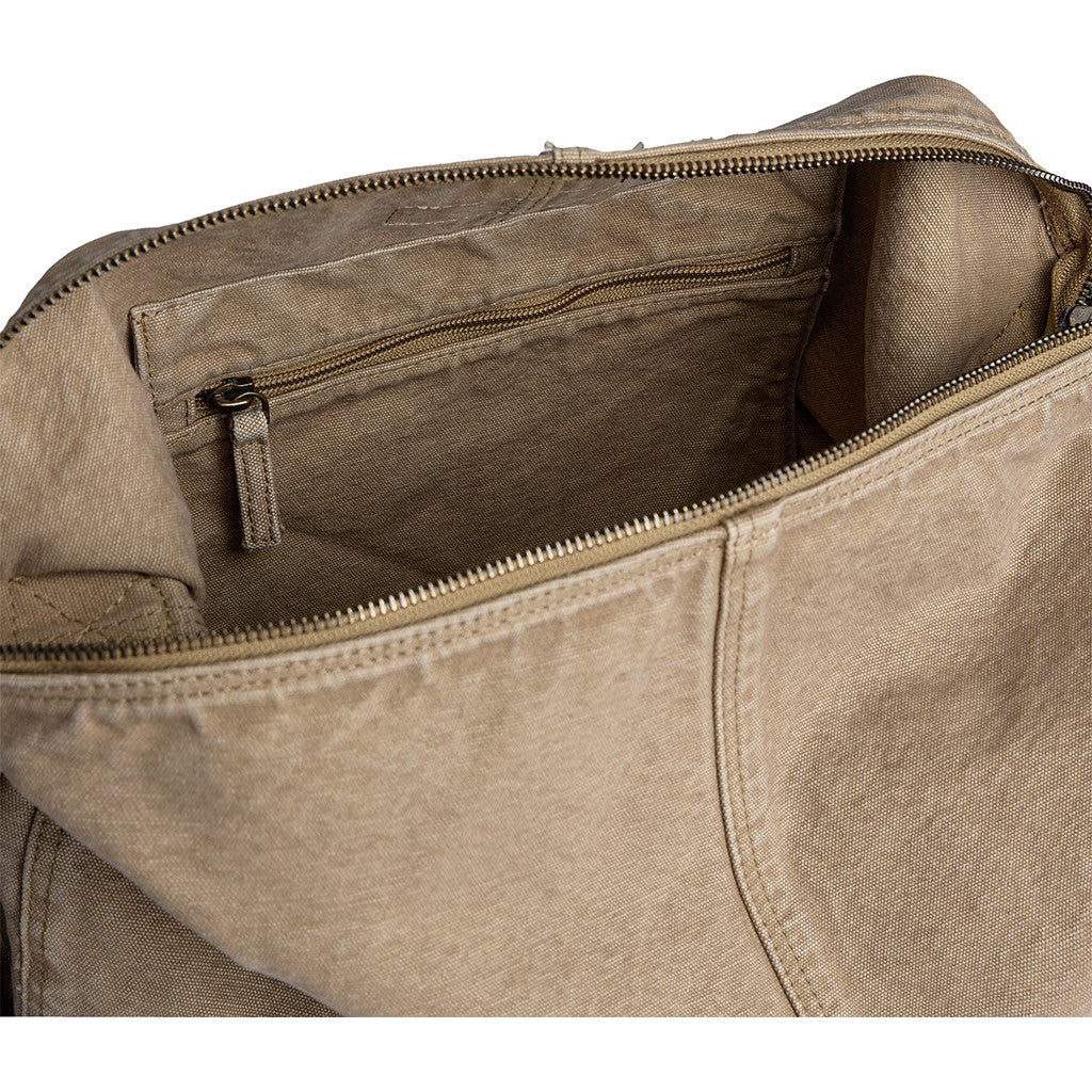 DEPECHE Toledo cotton shoulderbag Shoulderbag / Handbag 011 Sand