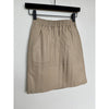 Depeche leather wear Trendy Maria leather skirt Skirts 202 Vanilla