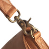 DEPECHE Trendy and timeless crossover bag Cross over 014 Cognac