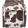 DEPECHE Trendy cow mobilebag Mobilebag 015 Brown