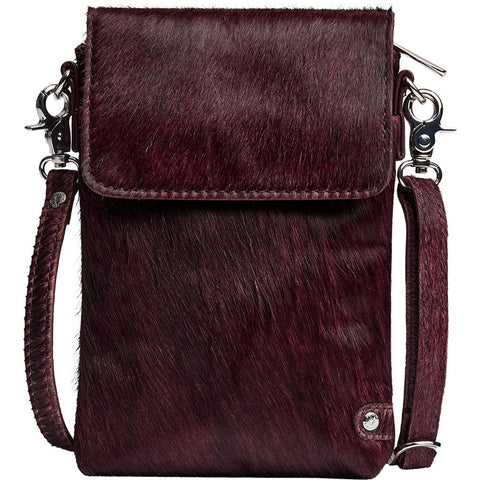 DEPECHE Hair-on mobilebag Mobilebag 305 Ox Blood