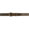 DEPECHE Waist narrow belt in soft leather quality Belt 049 Army Green