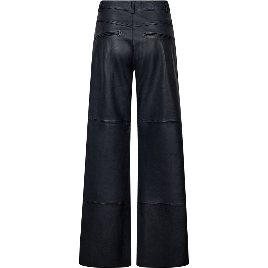 Depeche leather wear Zeli bootcut leather pants Pants 031 Ocean