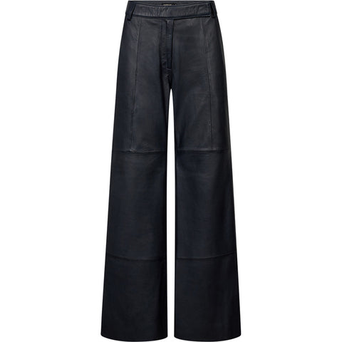 Depeche leather wear Zeli bootcut leather pants Pants 031 Ocean