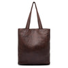 DEPECHE Musthave shopper leatherbag Shopper 068 Winter brown