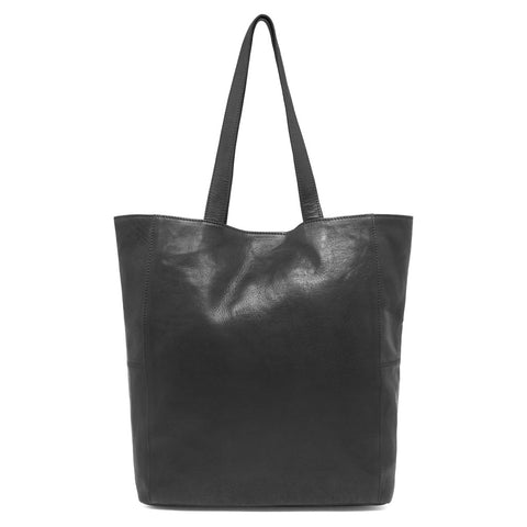 DEPECHE Musthave shopper leatherbag Shopper 099 Black (Nero)